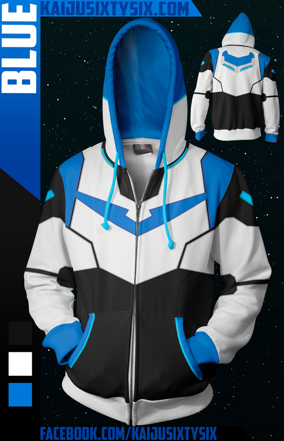 Blue Voltron Hoodie! [Clearance]