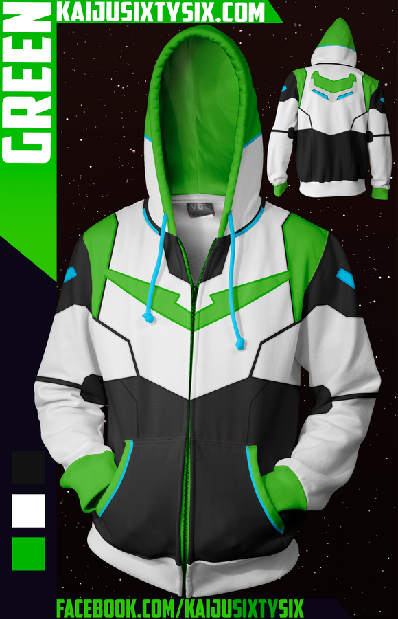 Green Voltron Hoodie! [Limited]