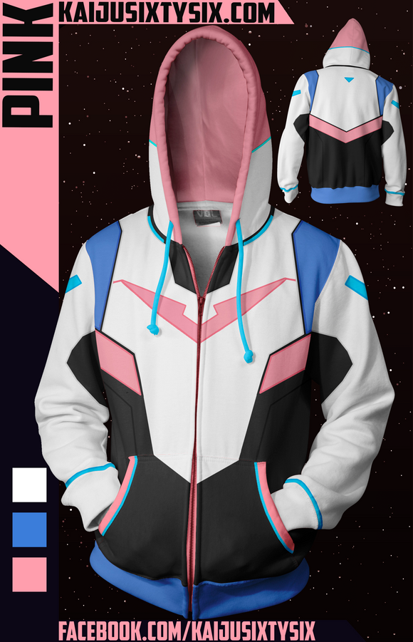 Voltron Pink Hoodie! [Limited]