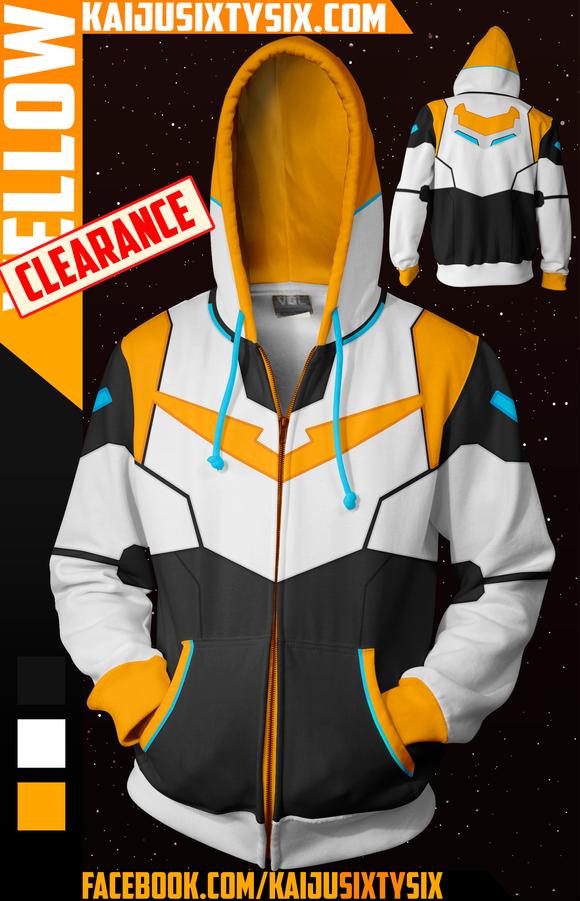 Yellow Voltron Hoodie! [Limited!]